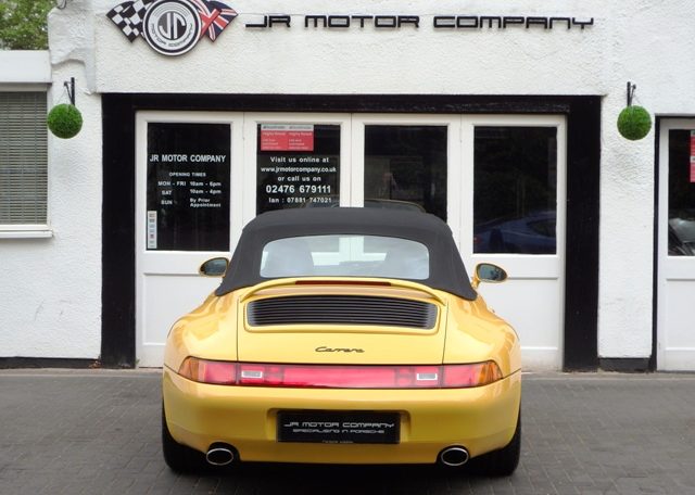 PORSCHE 911 (993) 3.6 CARRERA 2 TIPTRONIC S CABRIOLET - JR Motor Company